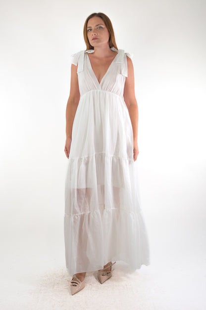 PE26 Luxury Abito 435900 Bianco