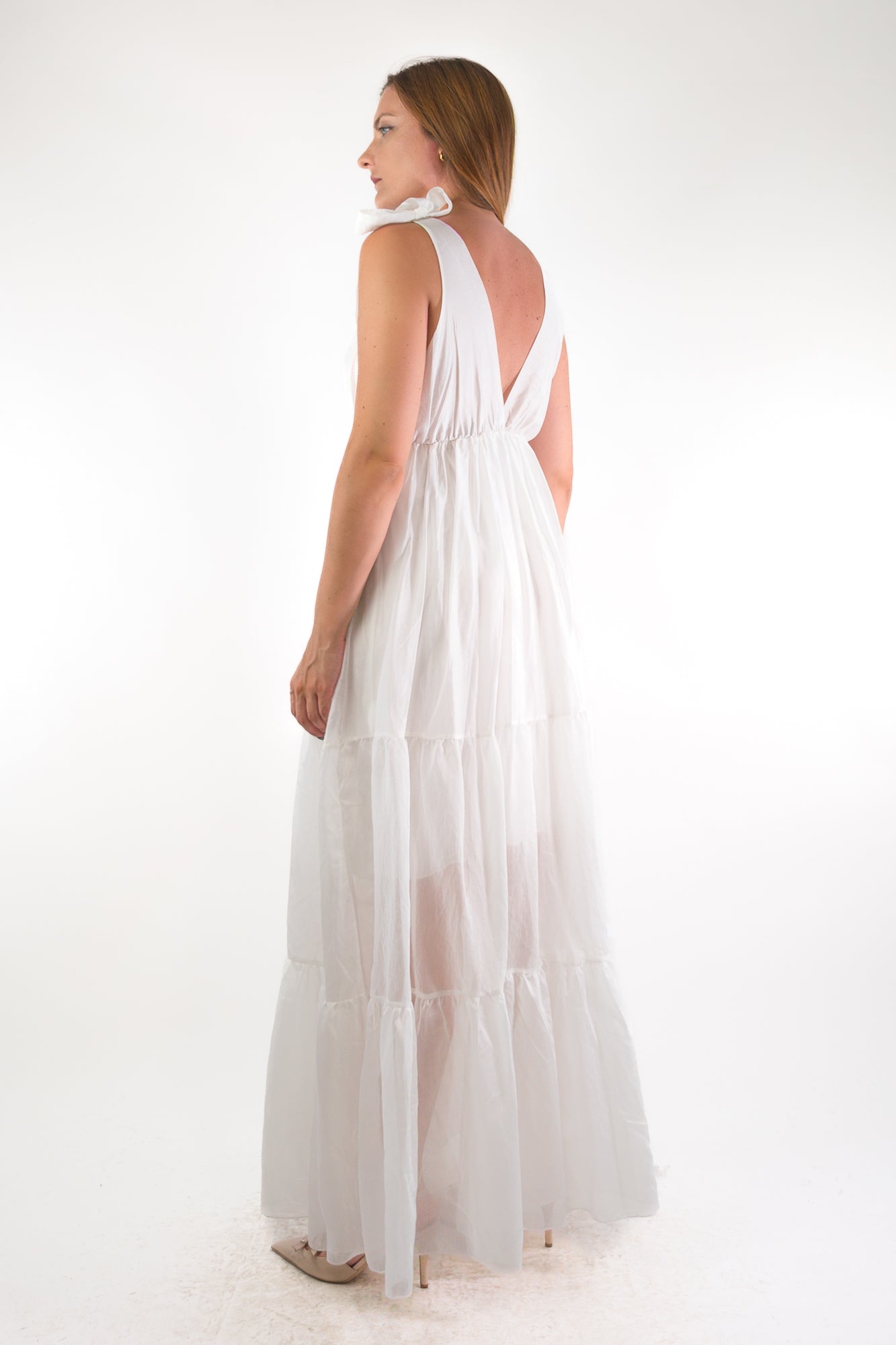 PE26 Luxury Abito 435900 Bianco