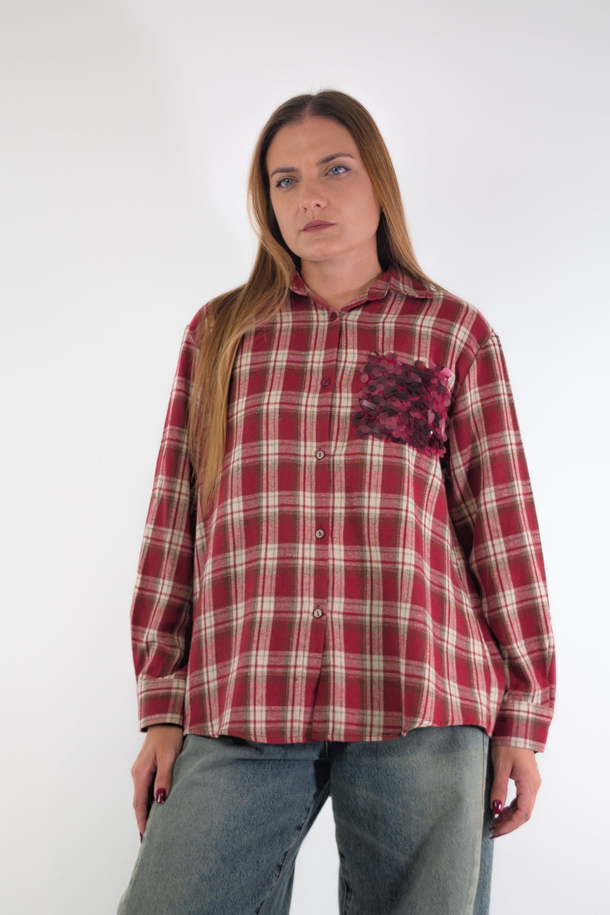 AI26 Susy Mix Camicia 12495 Rosso