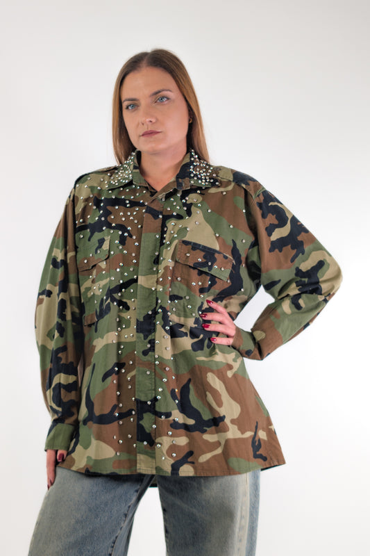 AI26 Susy Mix Camicia SVTA0218 Mimetico