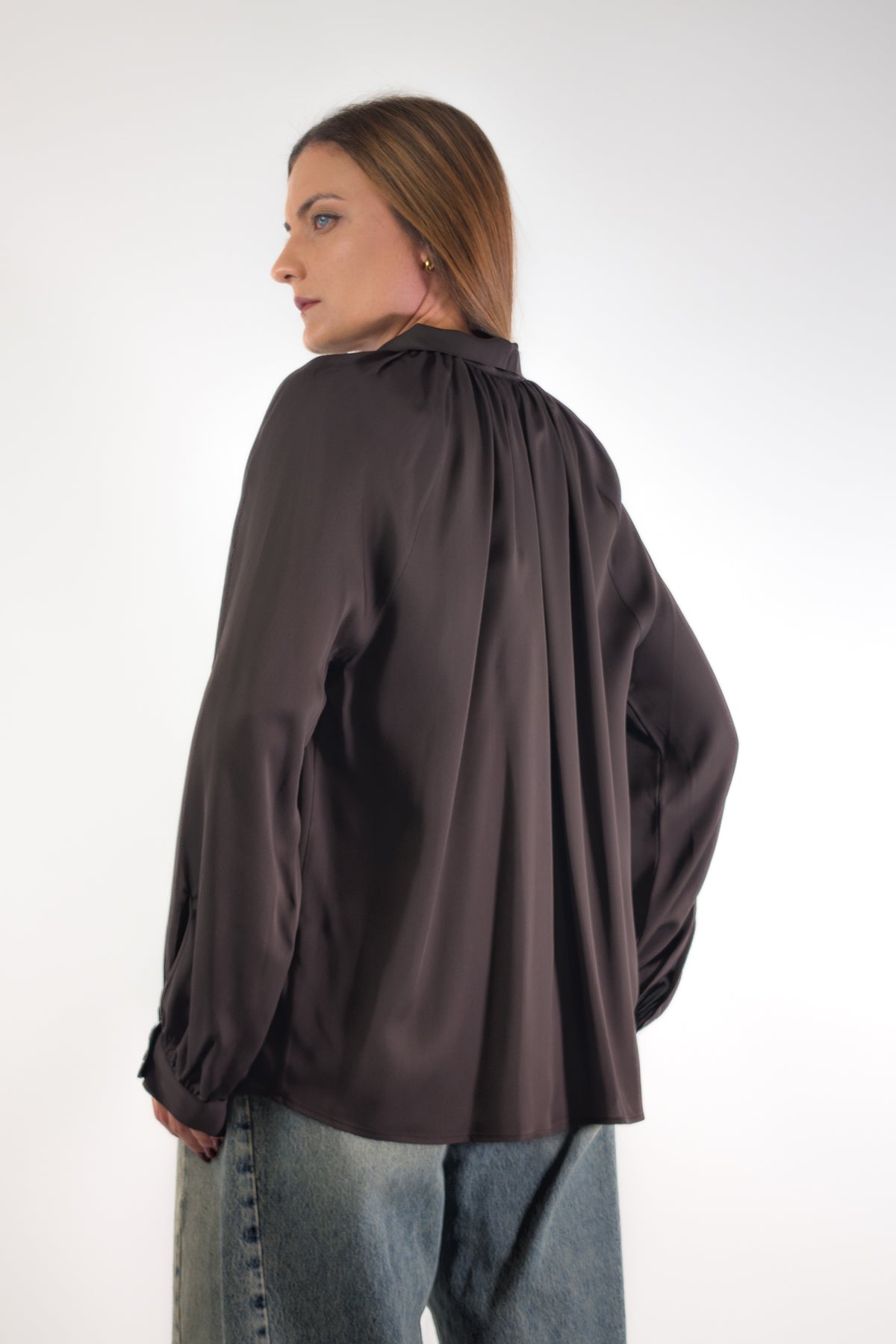AI26 Imperial Camicia CPC1MJY Dark Coffee
