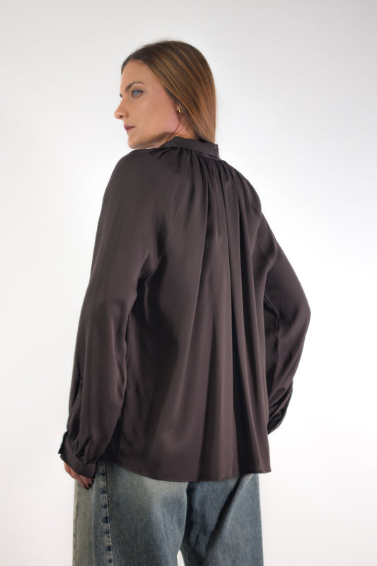 AI26 Imperial Camicia CPC1MJY Dark Coffee