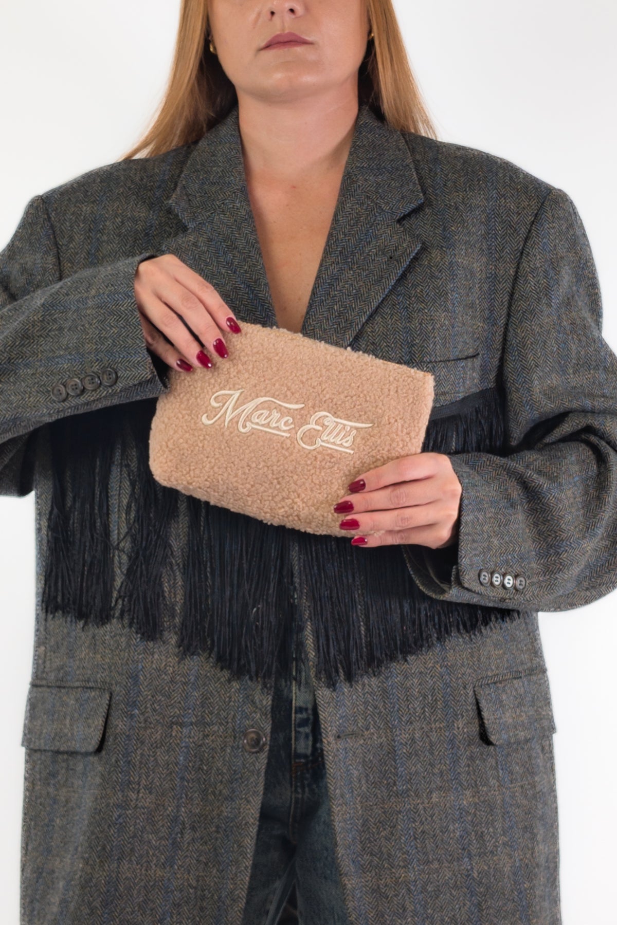 Marc Ellis Pochette BUBY FRIZZ C. MISTY ROSE