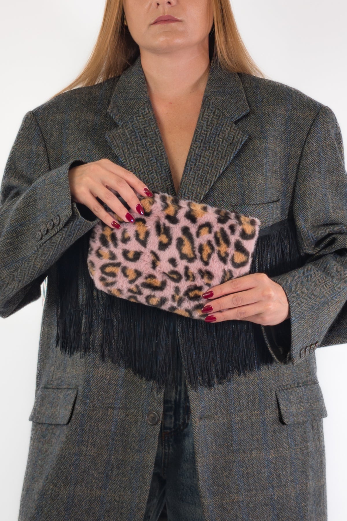 Marc Ellis Pochette BUBY LYNX C. MISTY ROSE