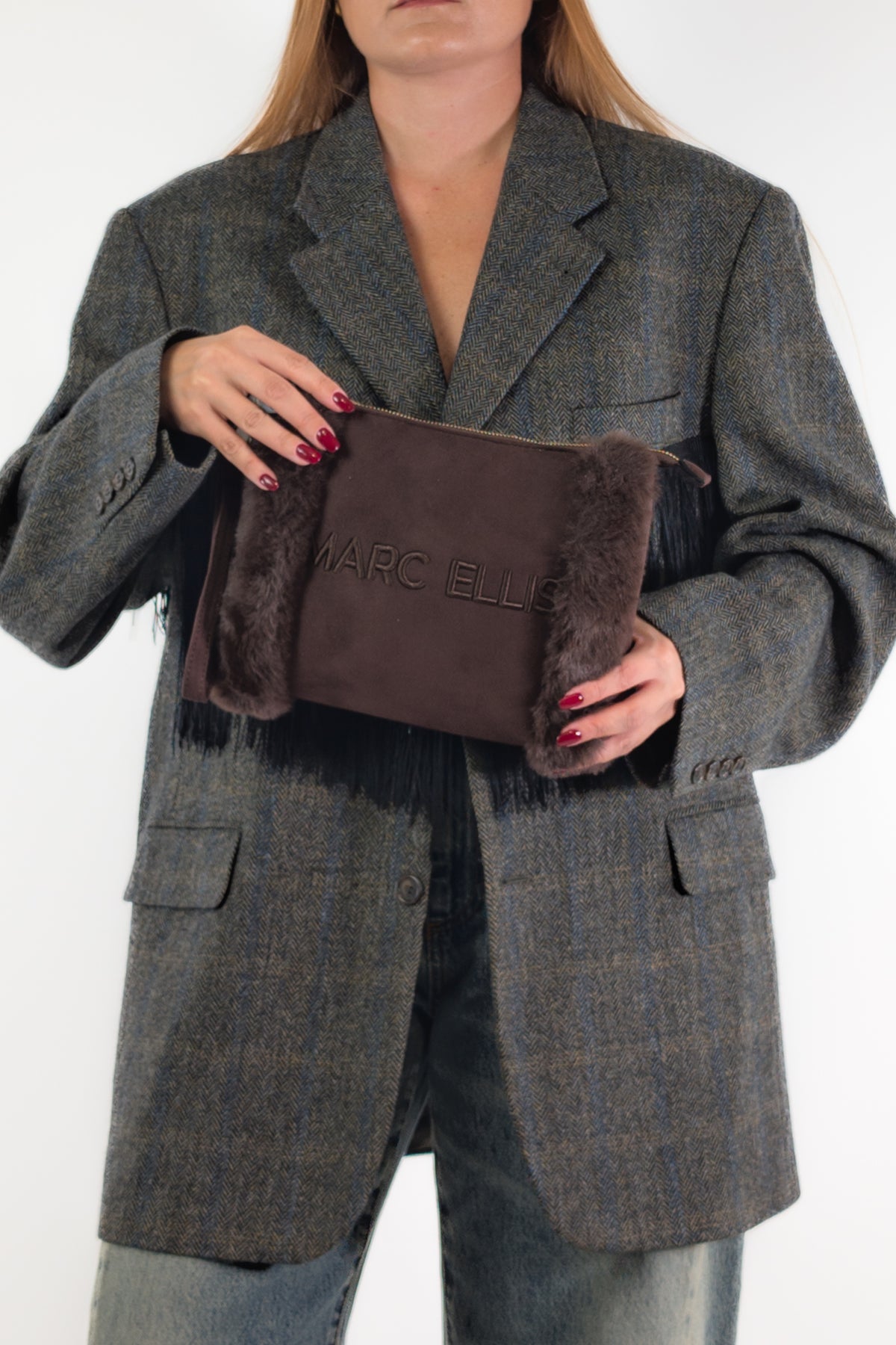 Marc Ellis Pochette BUBY CARACAL C. CHOC