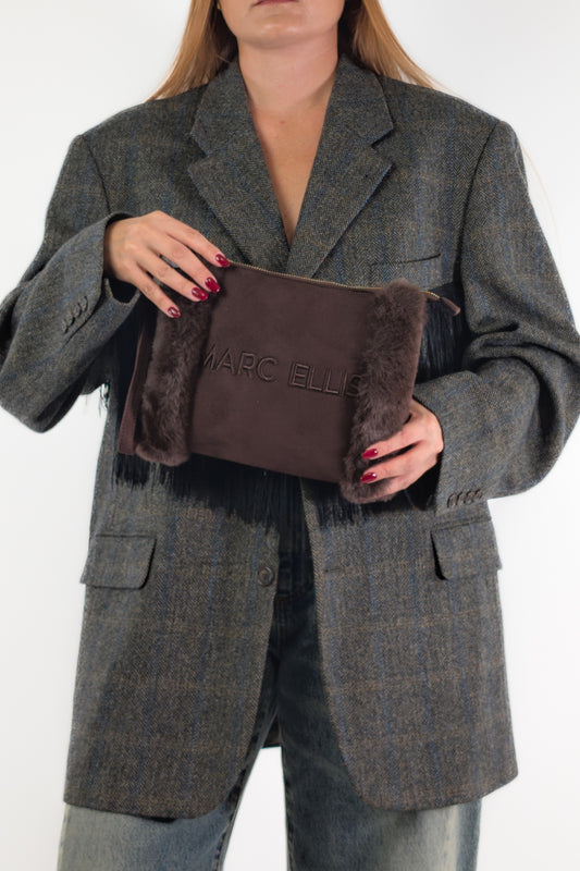 Marc Ellis Pochette BUBY CARACAL C. CHOC
