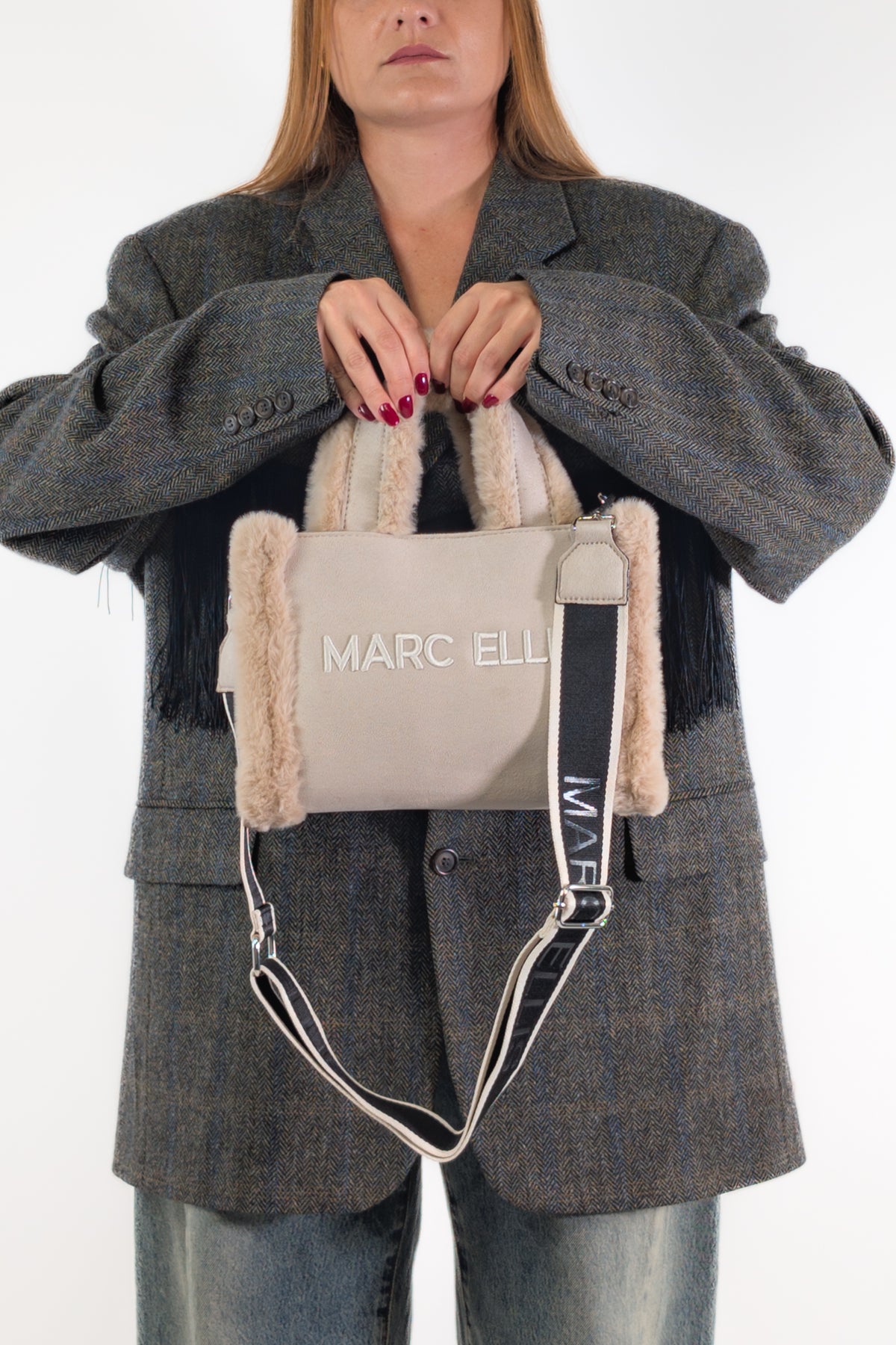 Marc Ellis Borsa BUBY CARAC S DARK BEIGE