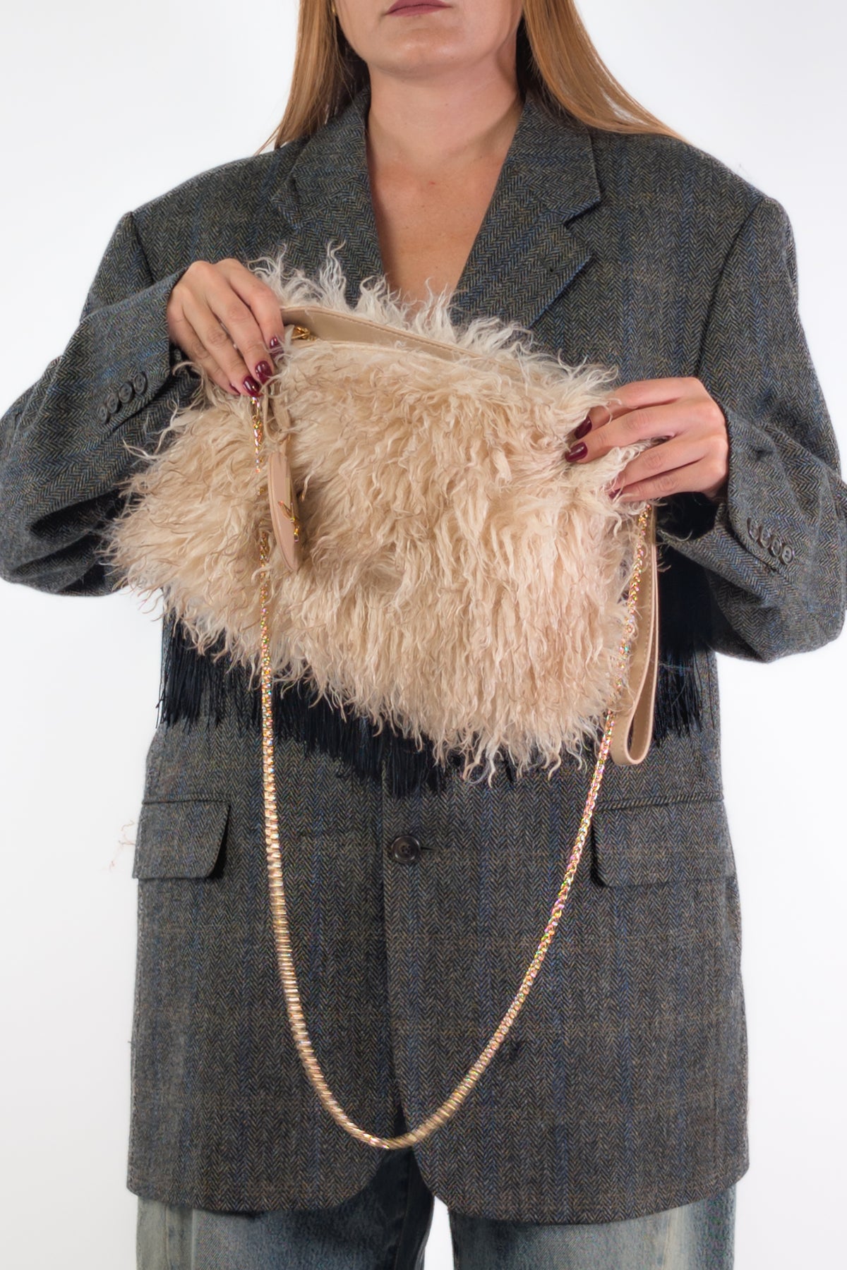 Marc Ellis Pochette BUBY YAK C. DARK BEIGE