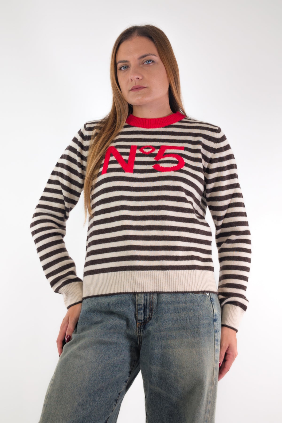 AI26 Tensione In Maglia D82444AI26 Moro