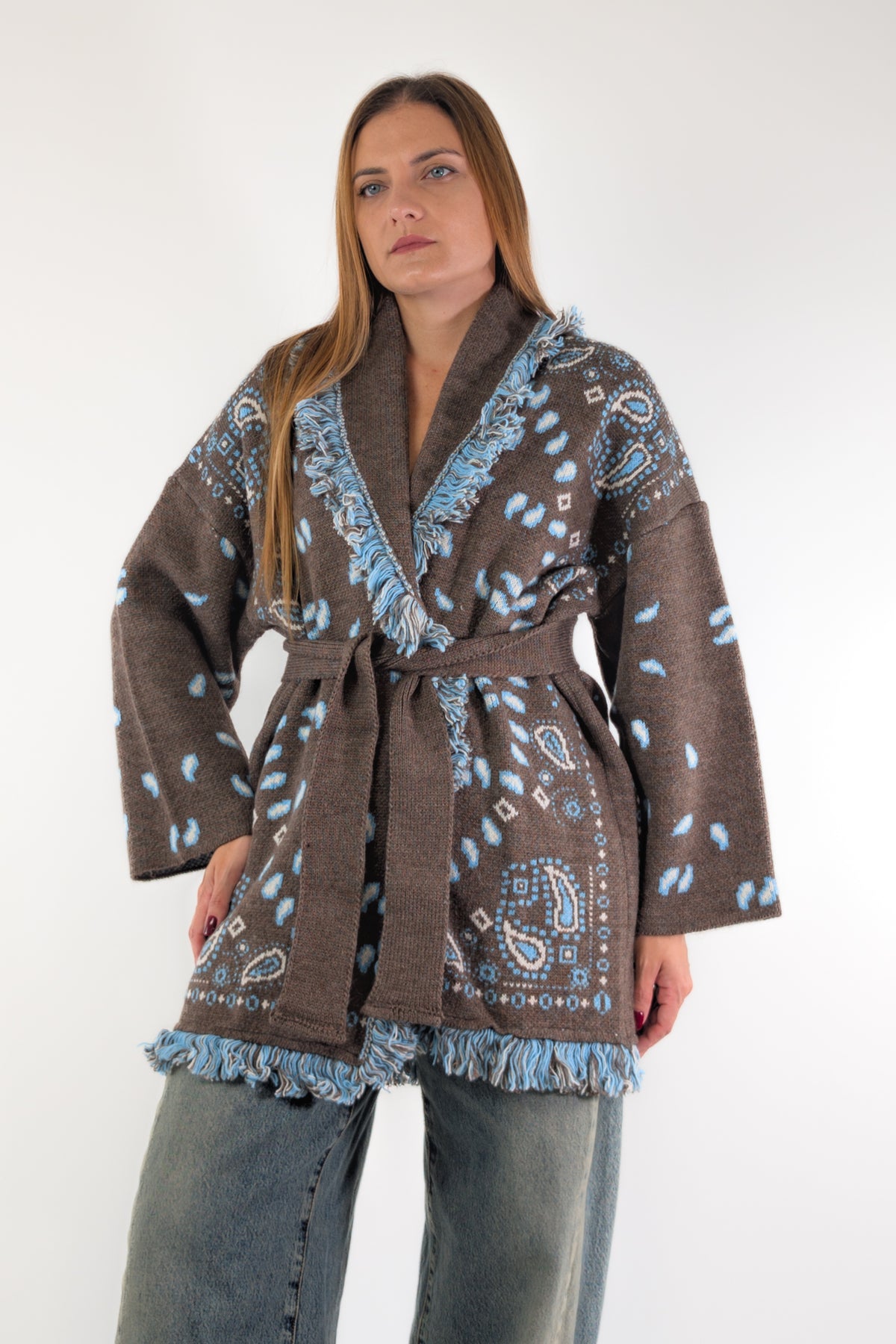 AI26 Tensione In Cardigan W6HMG38A400 Fango