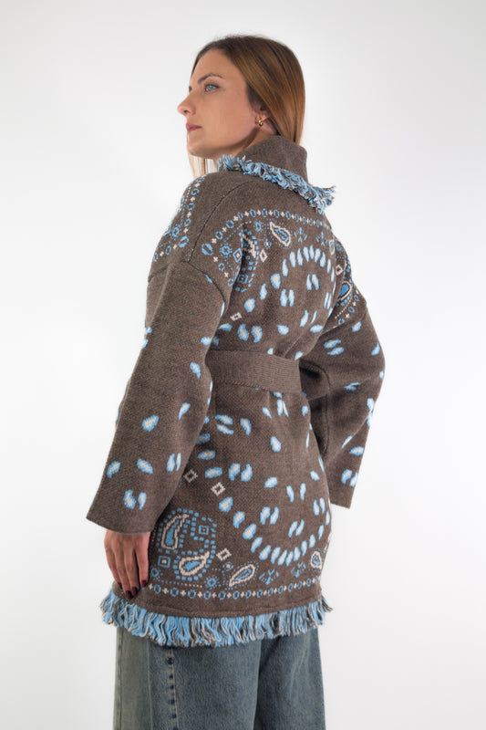 AI26 Tensione In Cardigan W6HMG38A400 Fango