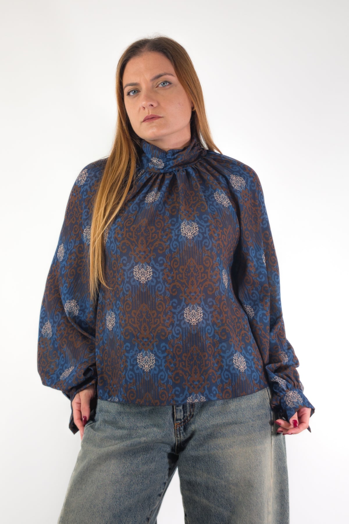 AI26 Susy Mix Blusa C81928QJ56 Blu