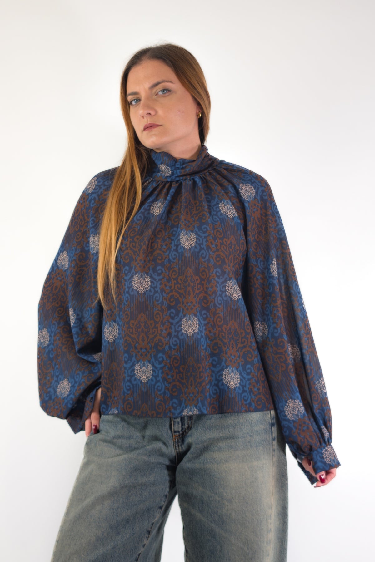 AI26 Susy Mix Blusa C81928QJ56 Blu