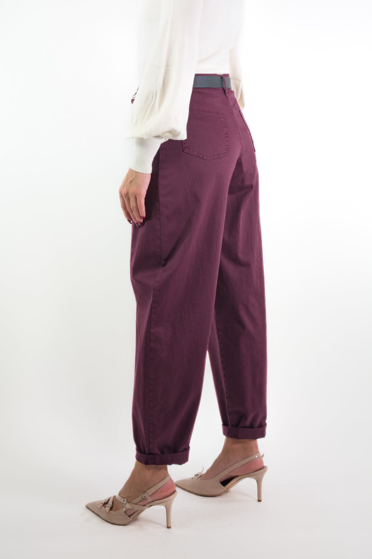 AI26 Susy Mix Pantalone 60285PMTR Barolo