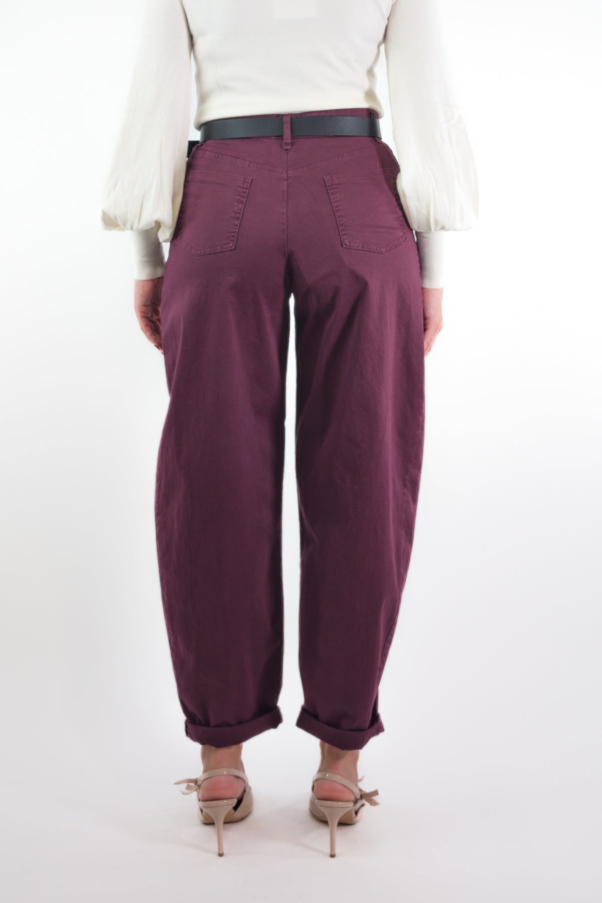 AI26 Susy Mix Pantalone 60285PMTR Barolo