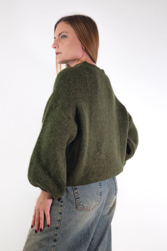 AI26 Luxury Maglia A4579 Io Volevo Solo Lamentarmi Verde