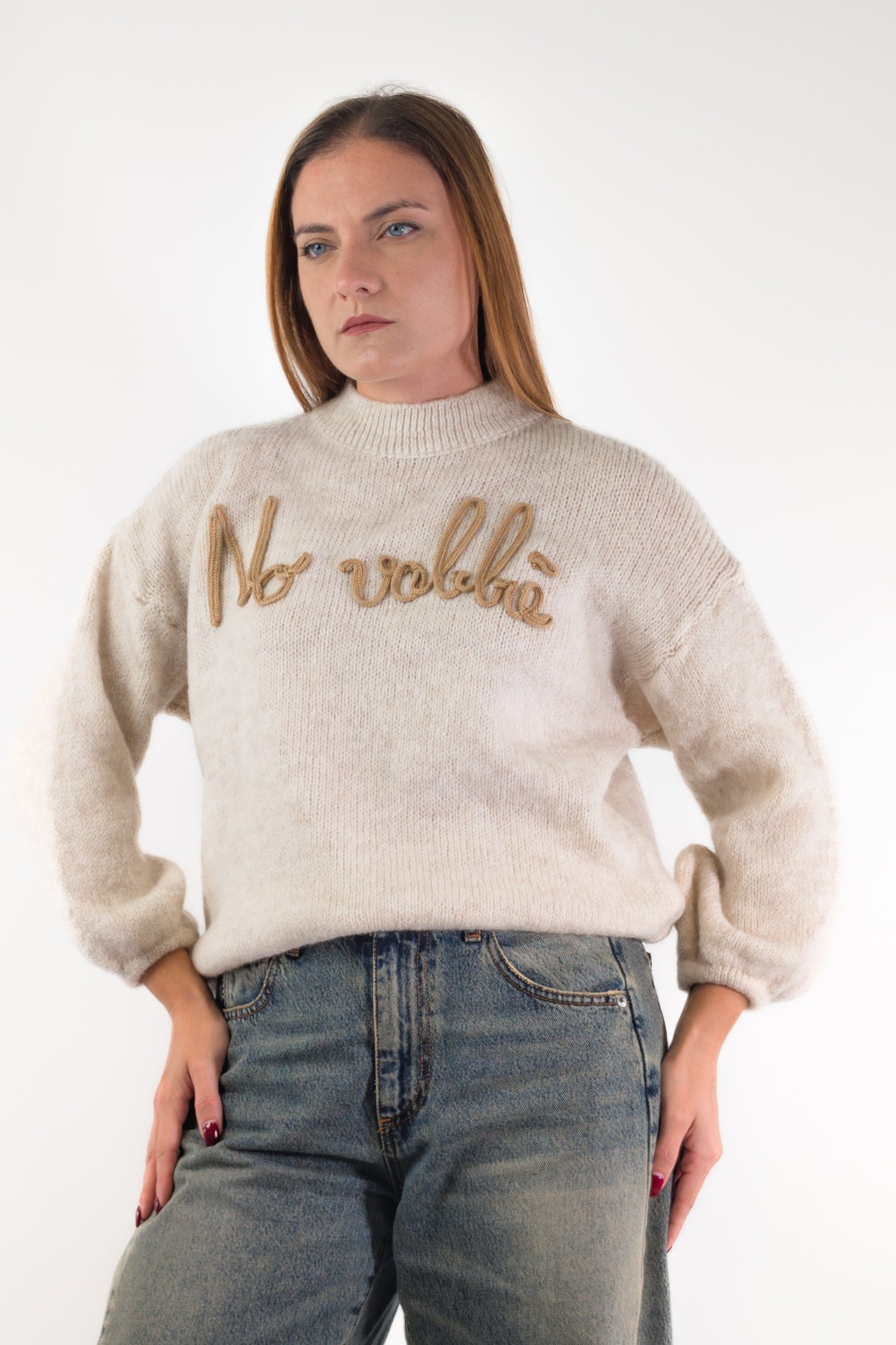 AI26 Luxury Maglia A2702 No Vabbè Beige