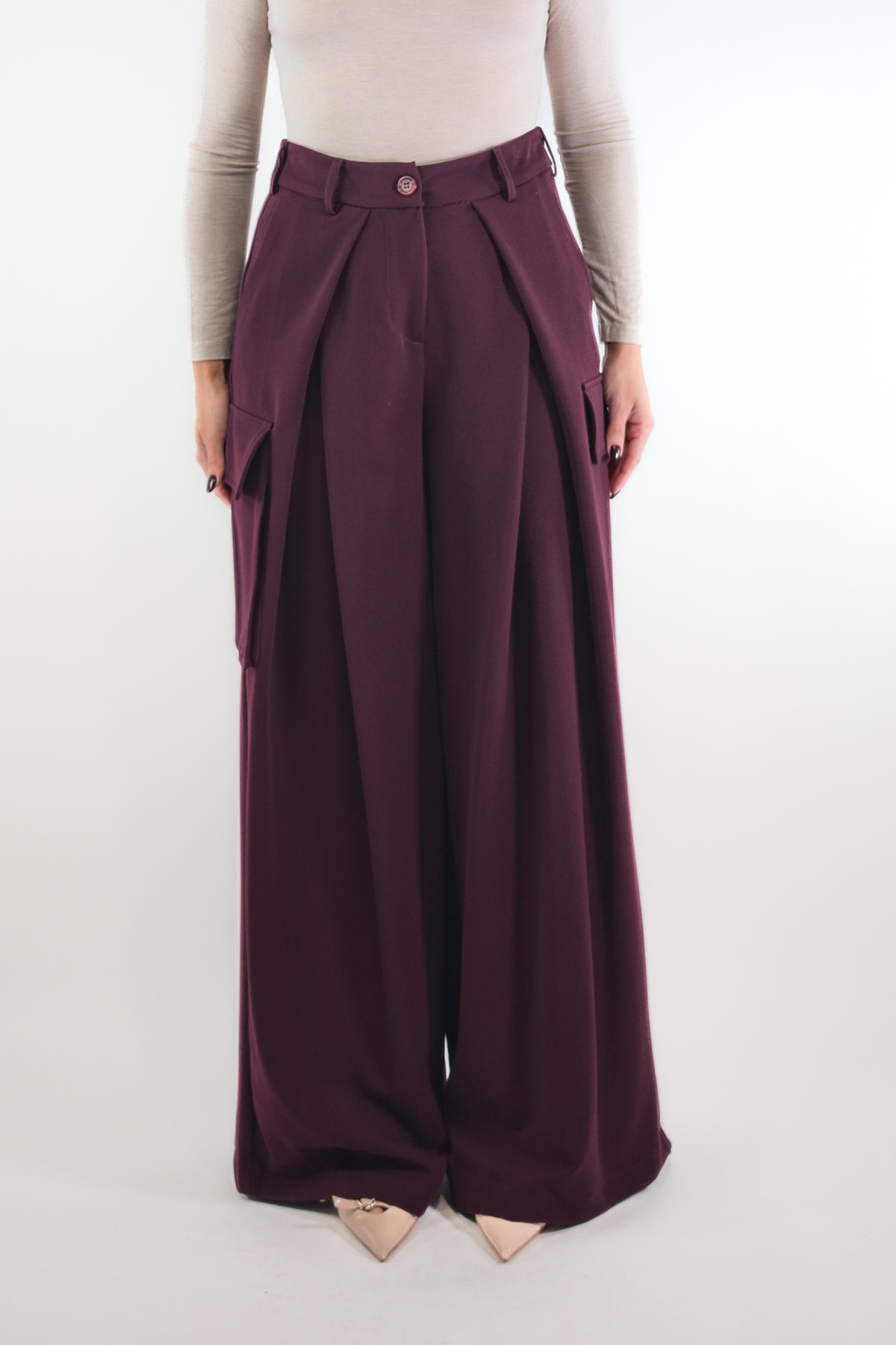 AI26 Susy Mix Pantalone SMXP0046 Bordeaux