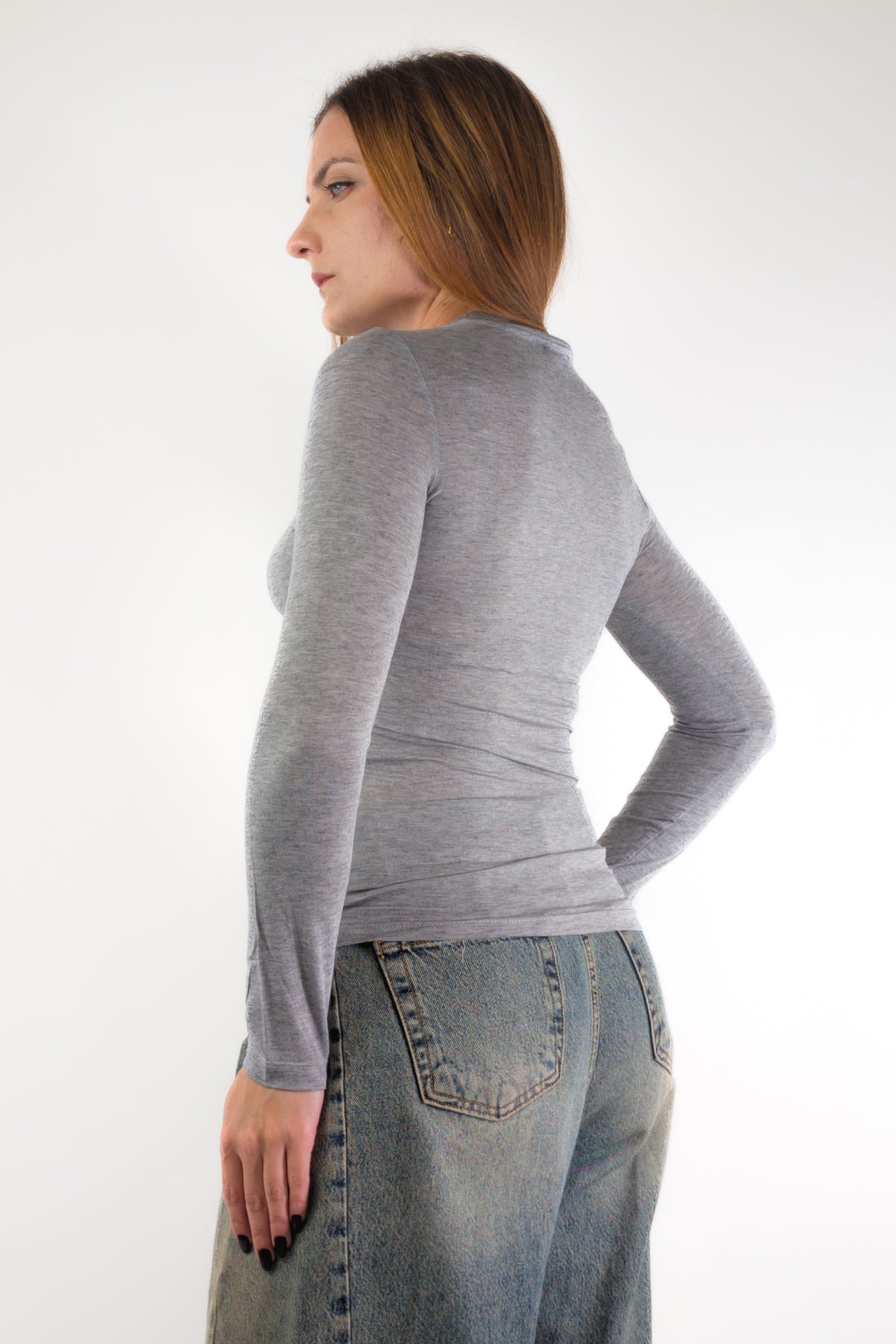 AI26 Susy Mix Maglia SH004395 Grigio