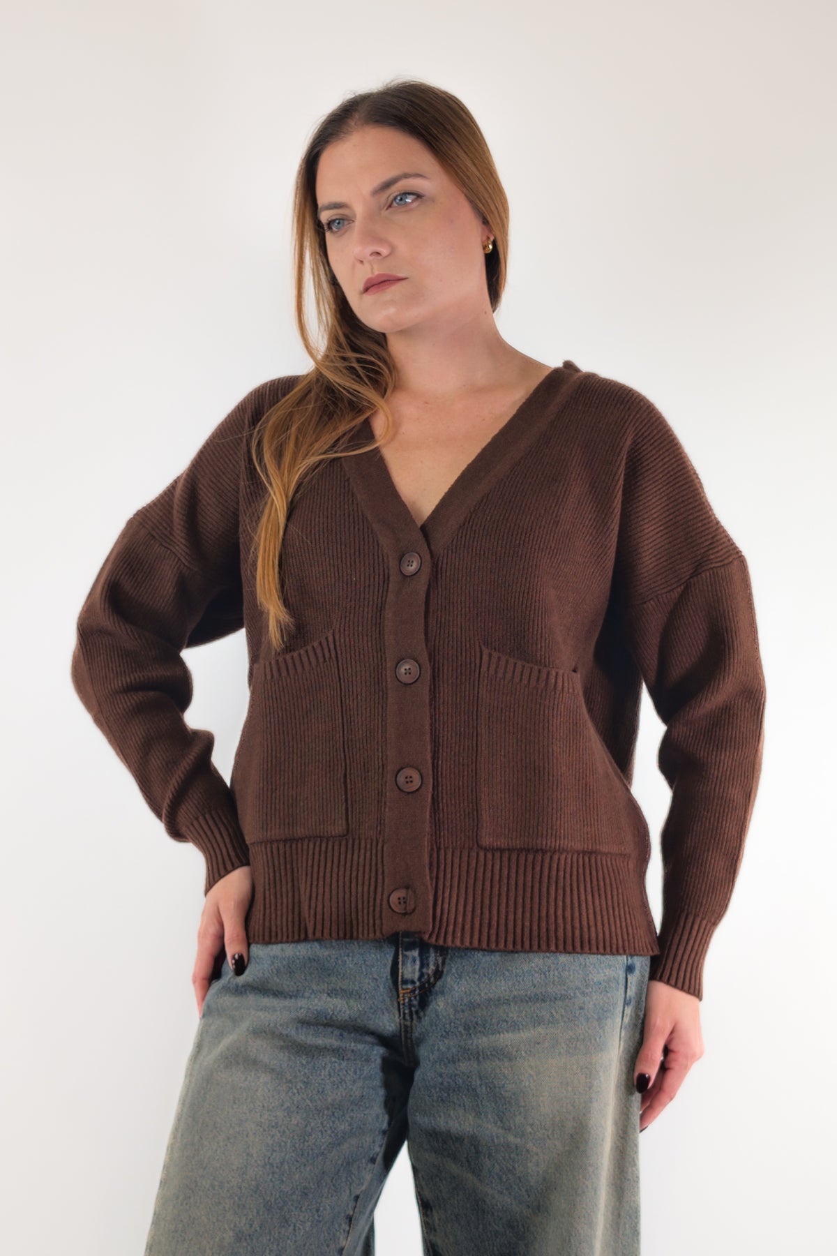 AI26 Susy Mix Cardigan M148 Moro