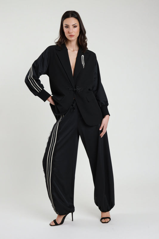 PE26 Susy Mix Pantalone S3393 Nero