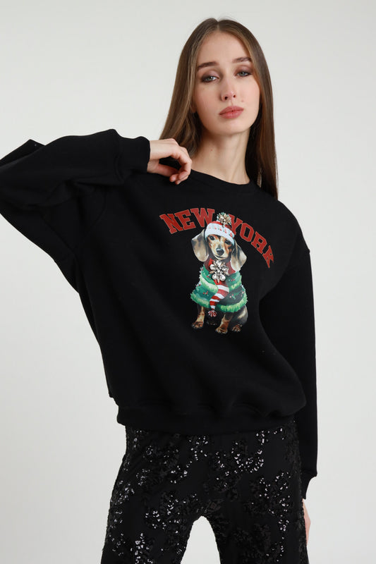 AI25 Susy Mix Felpa SH003179 Nero