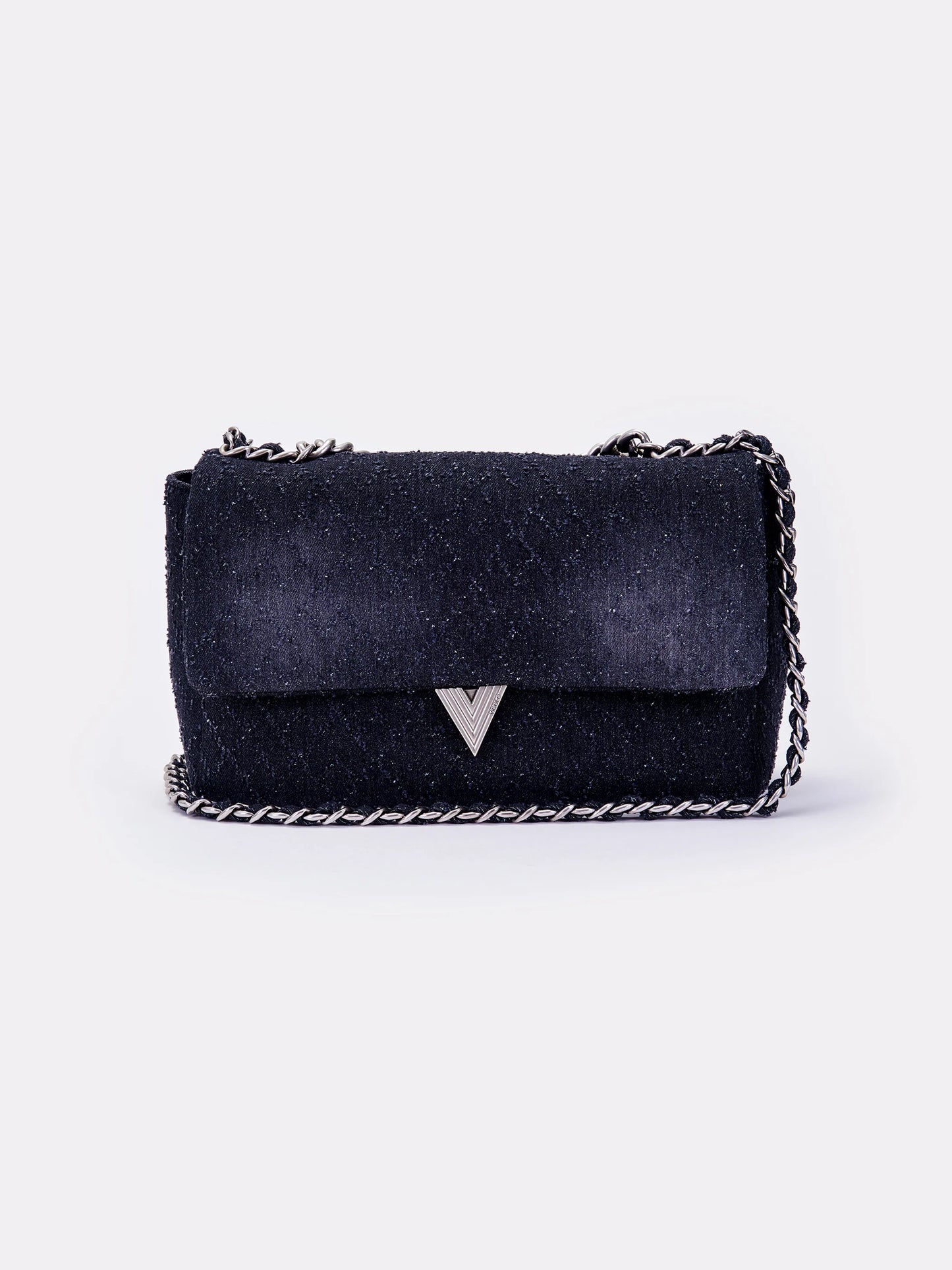 AI25 Vicolo Borsa XF0038 Denim Nero