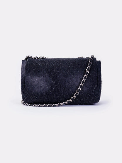 AI25 Vicolo Borsa XF0038 Denim Nero