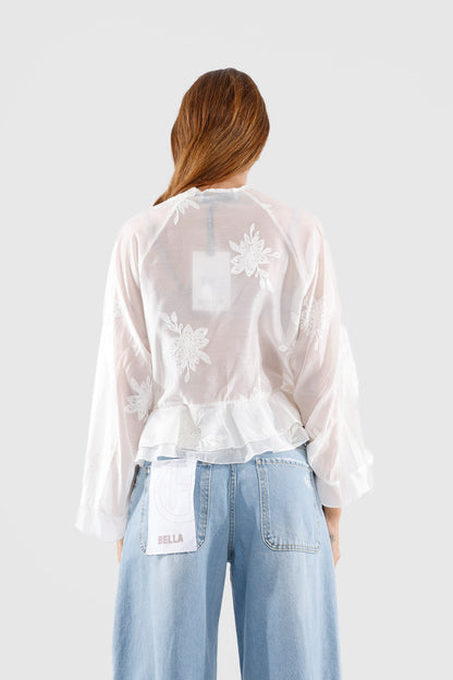 PE26 Have One Blusa CMA-Q016 Avorio