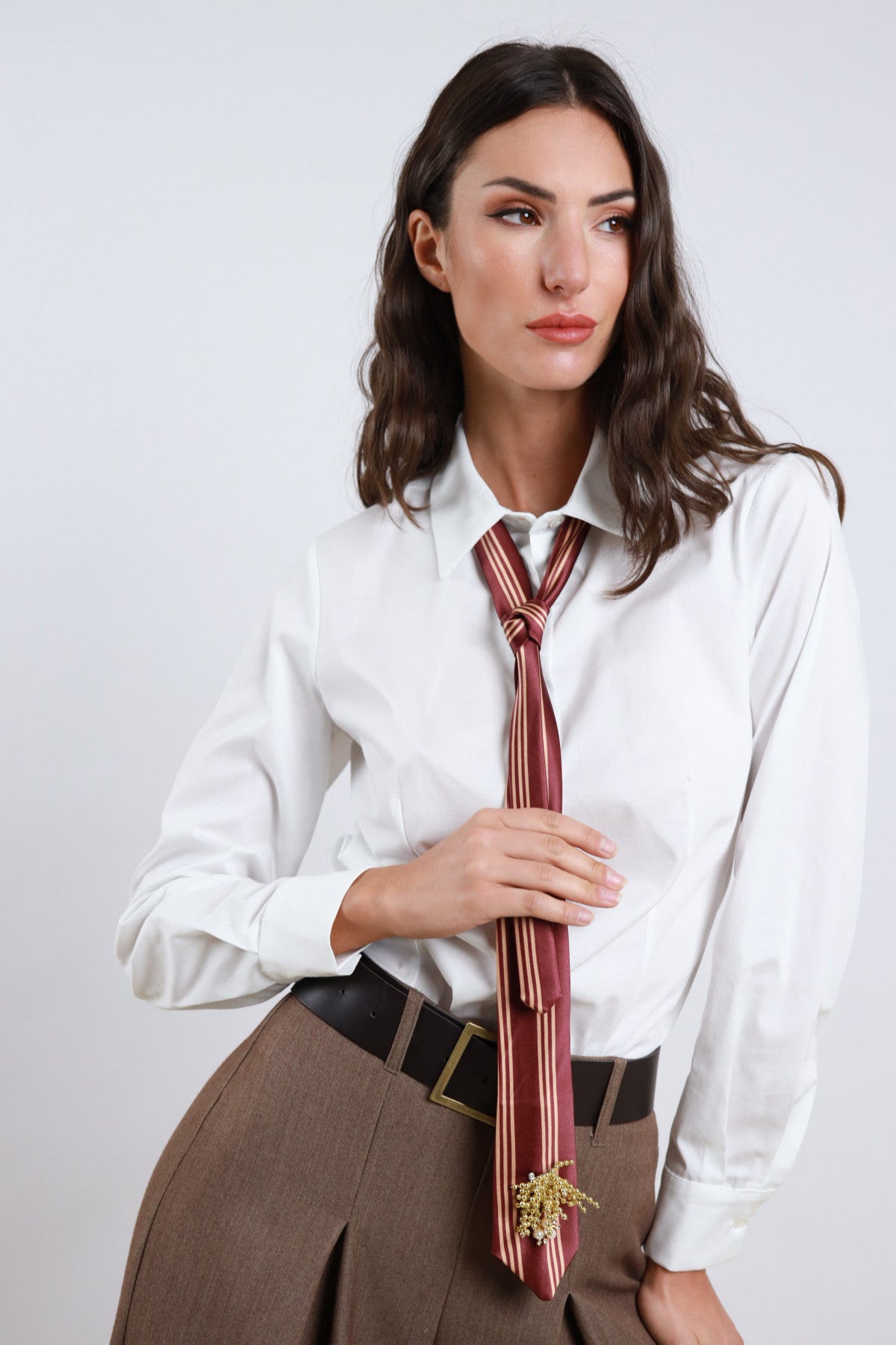 AI25 Susy Mix Camicia M09425 Bianco