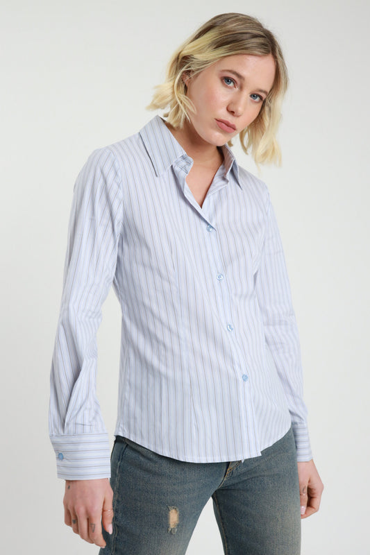 PE26 Susy Mix Camicia AR748 Celeste