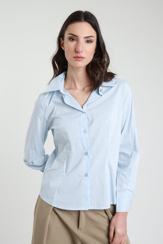 PE26 Susy Mix Camicia BE748 Celeste
