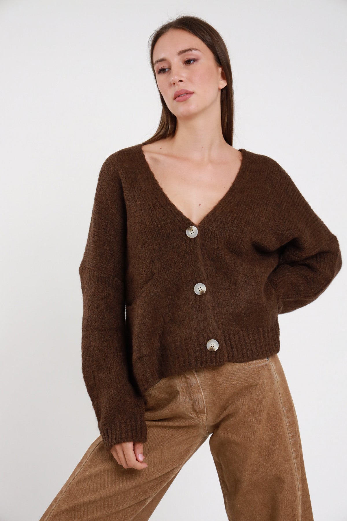 AI26 Susy Mix Cardigan M212 Moro