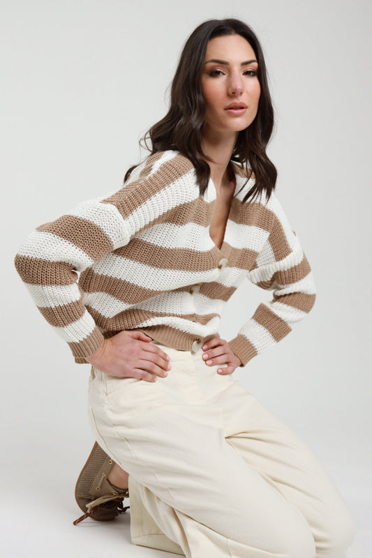 PE26 Susy Mix Cardigan W26056 Corda