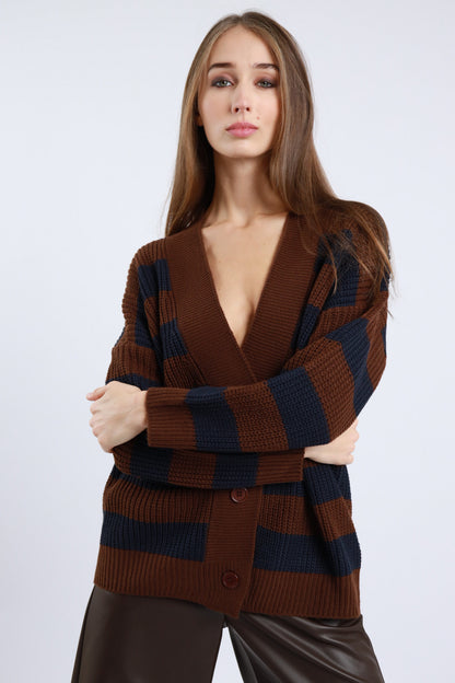 AI25 Susy Mix Cardigan M92082 Moro