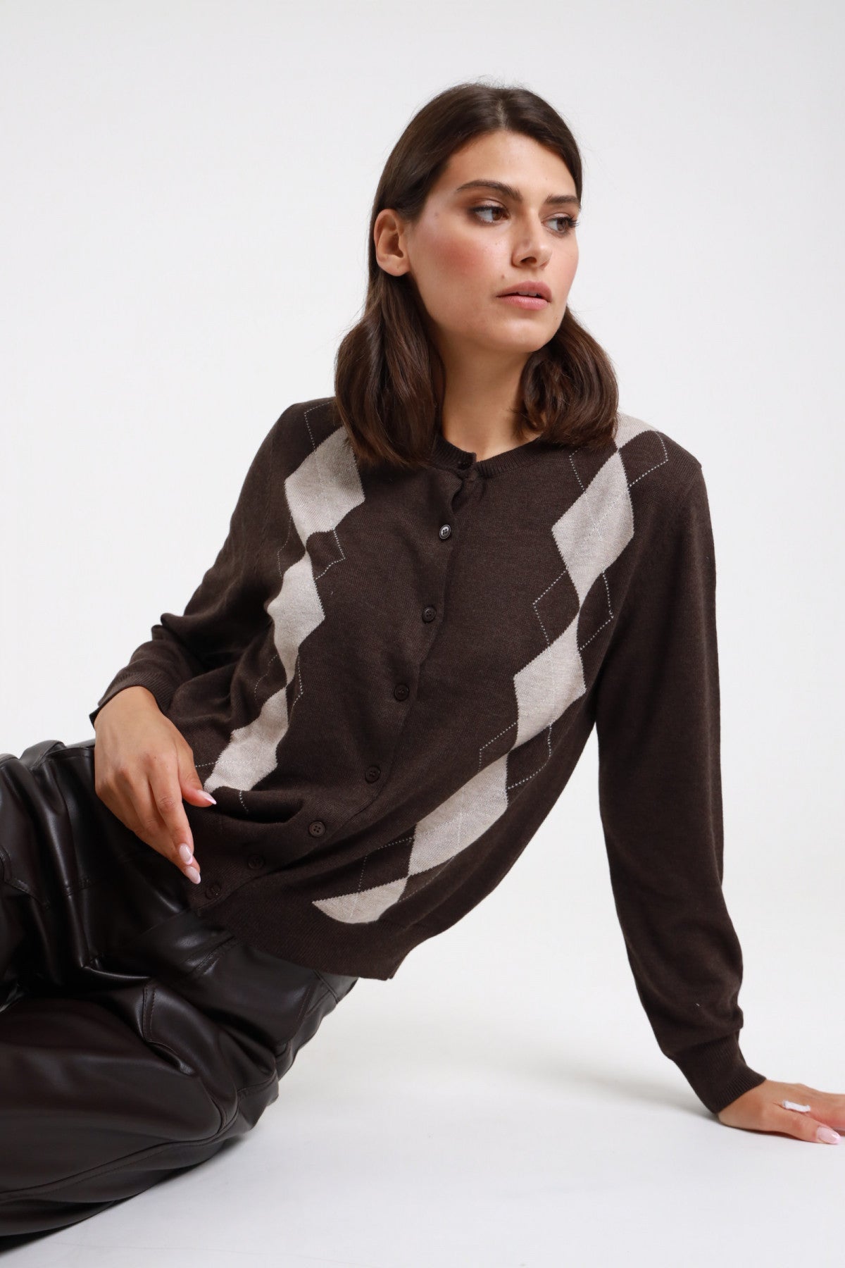 AI26 Susy Mix Cardigan M257 Moro