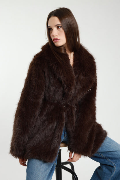 AI25 Susy Mix Ecopelliccia 802N Moro