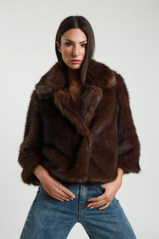 AI25 Susy Mix Ecopelliccia I251171 Moro