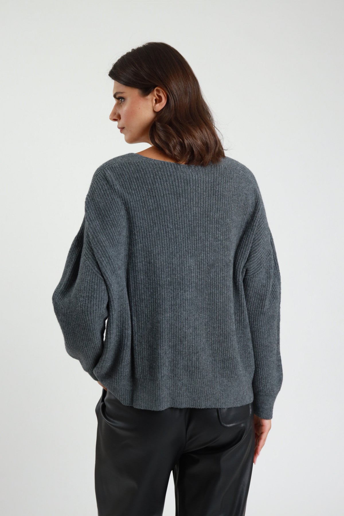 AI26 Susy Mix Cardigan AI51079B Grigio