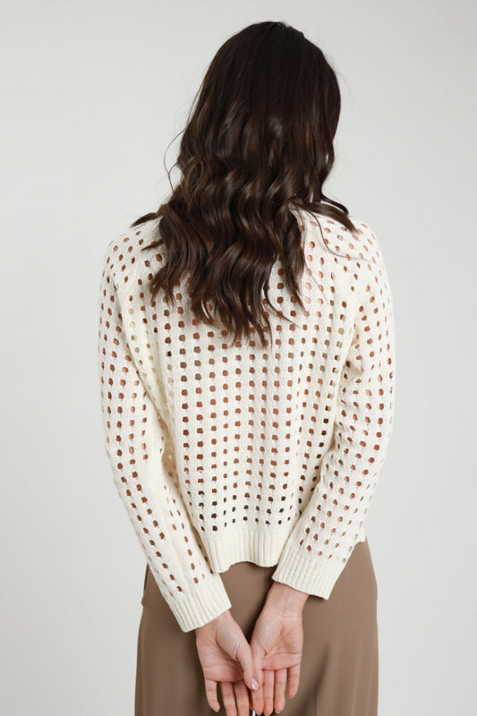 PE26 Susy Mix Maglia M93010 Avorio