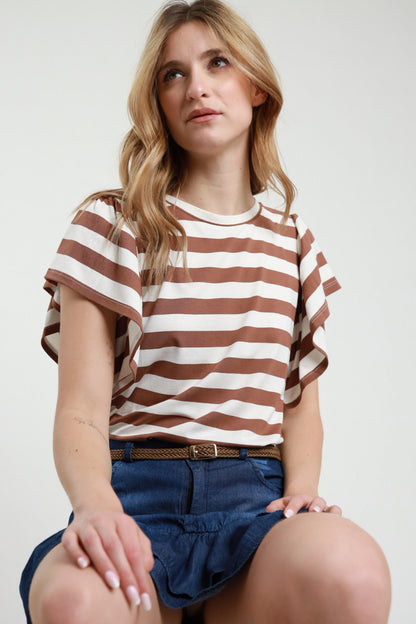 PE26 Susy Mix Maglia 122461 Tabacco