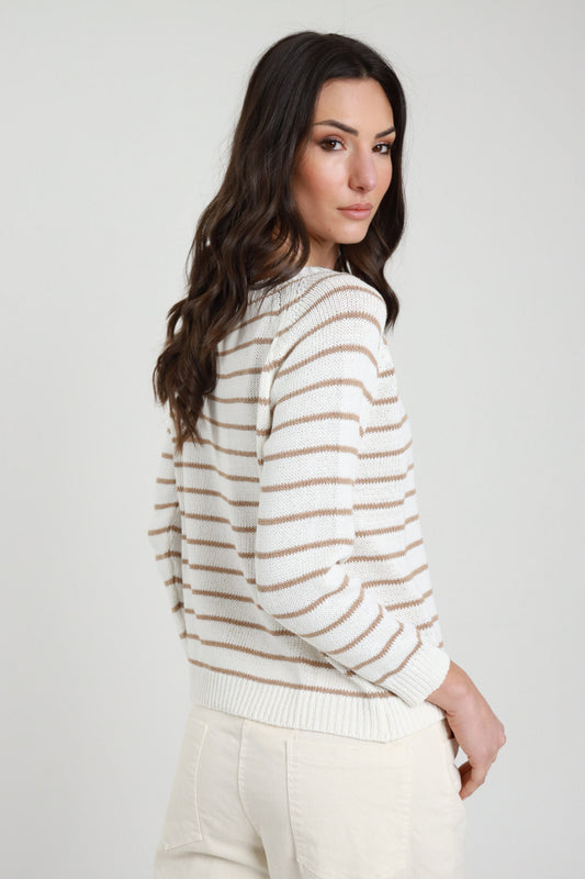 PE26 Susy Mix Maglia W26063 Crema