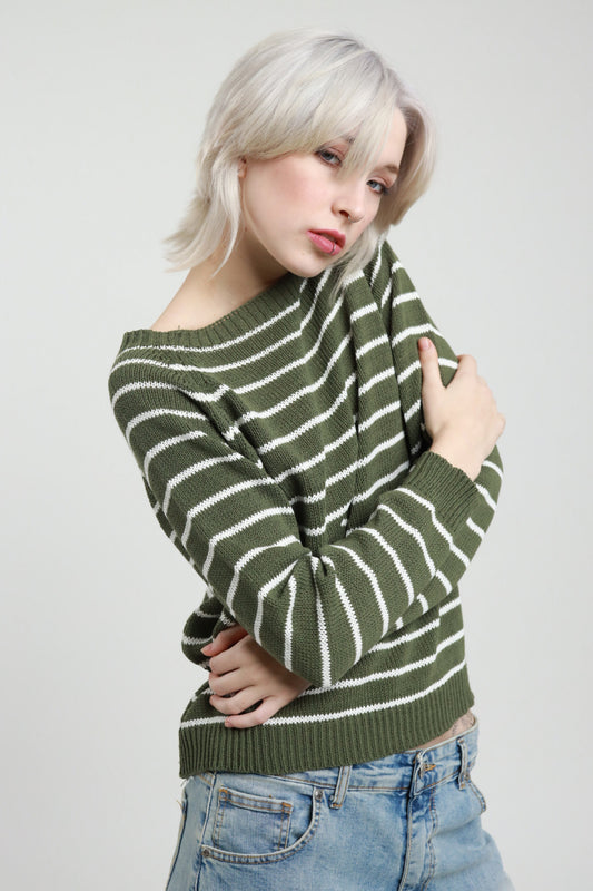 PE26 Susy Mix Maglia W26063 Verde Militare