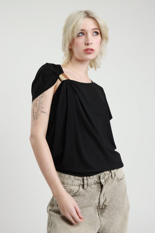 PE26 Susy Mix Maglia B05112 Nero