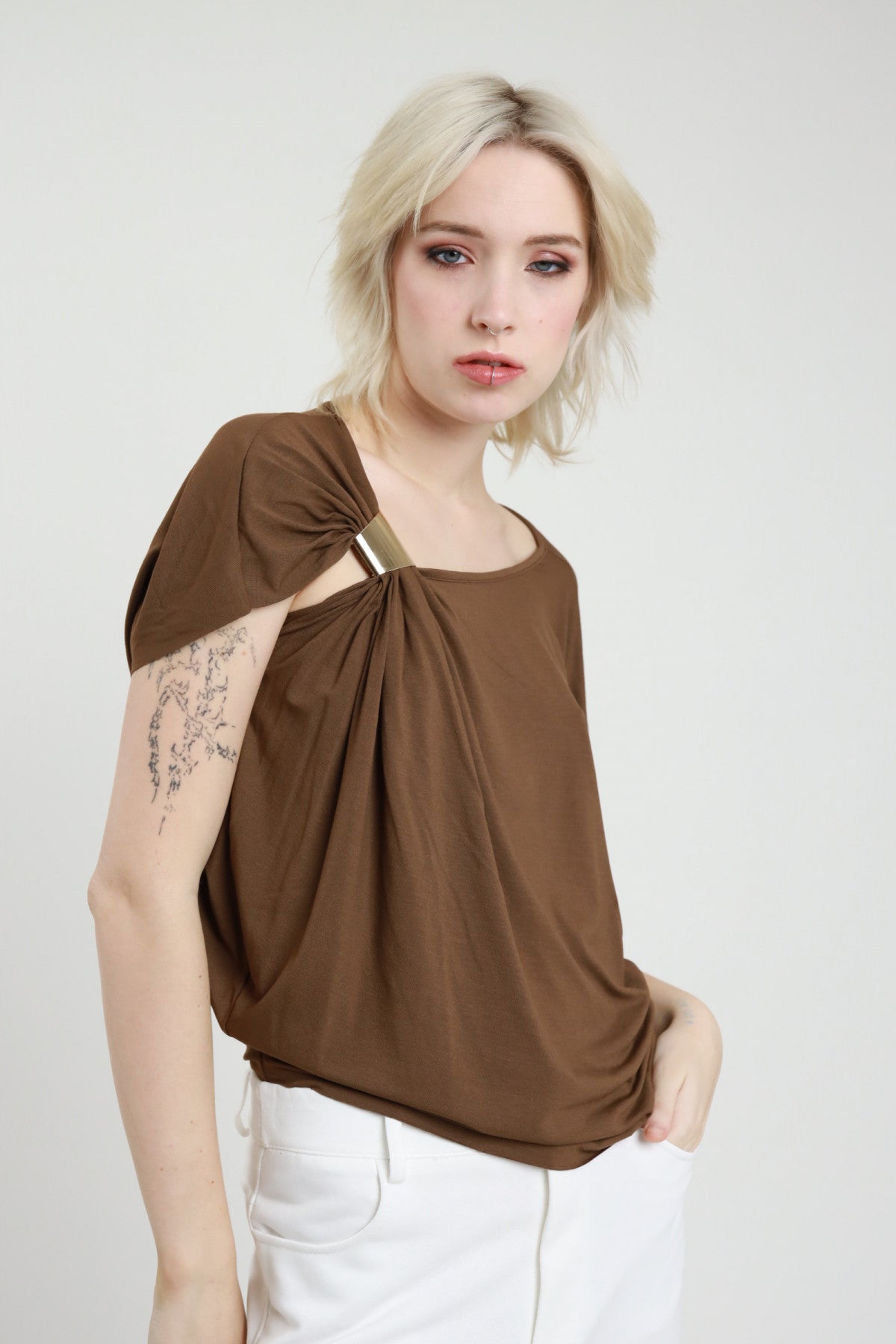 PE26 Susy Mix Maglia B05112 Moro