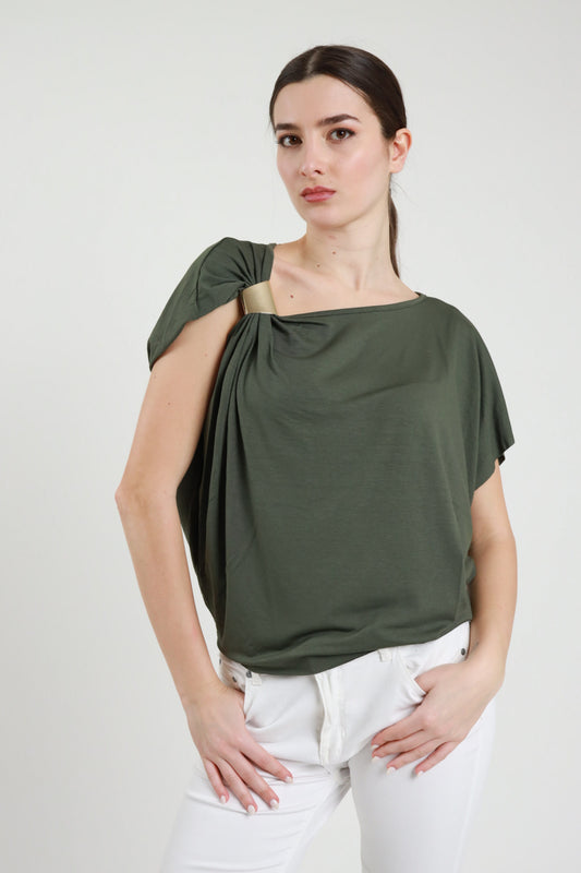 PE26 Susy Mix Maglia B05112 Militare
