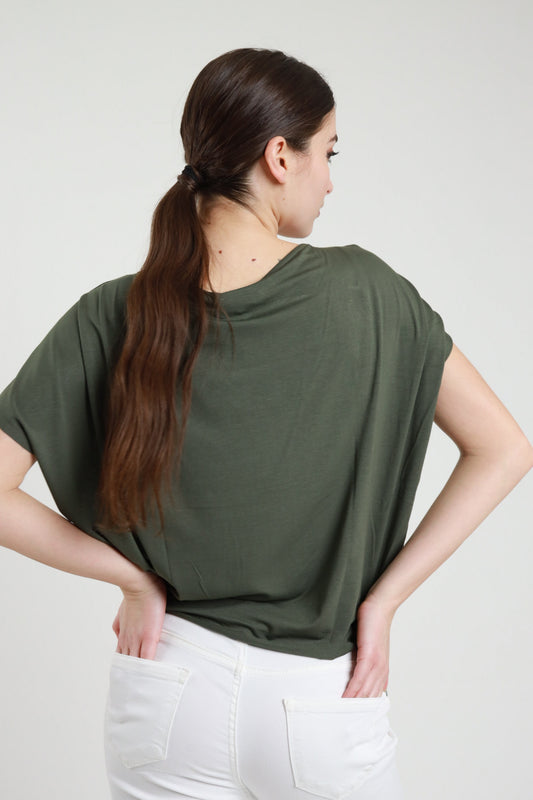 PE26 Susy Mix Maglia B05112 Militare