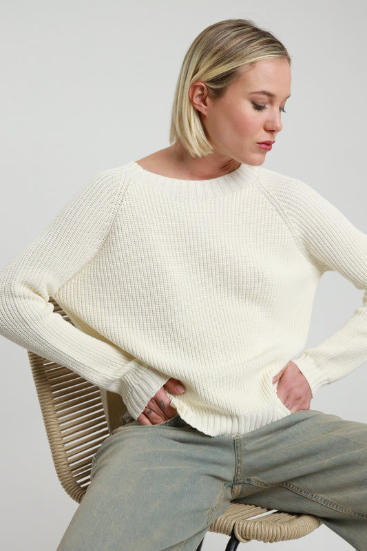 PE26 Susy Mix Maglia 61041 Ecru