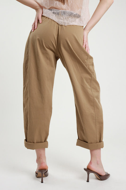 PE26 Susy Mix Pantalone 58300GL Cammello