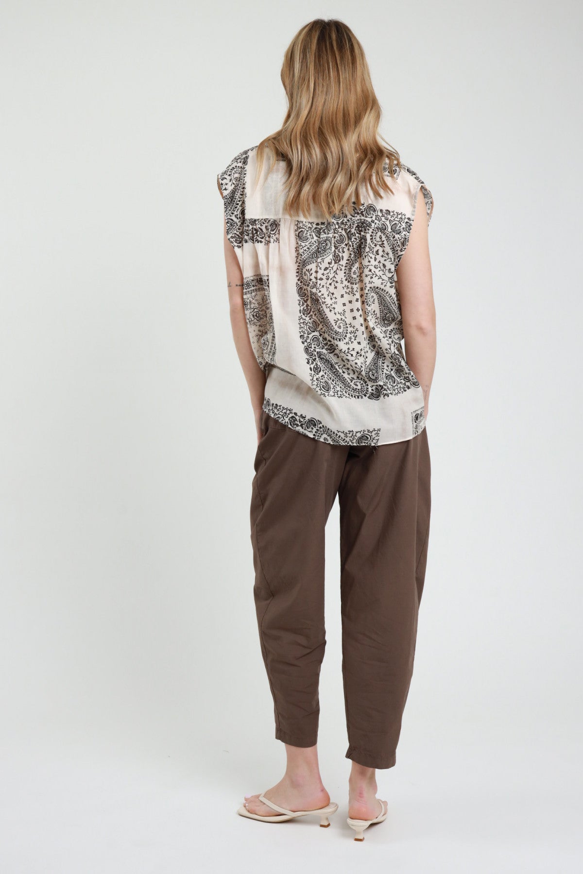 PE26 Susy Mix Pantalone 60285TL Moro